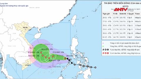 Bão số 15 có thể mạnh cấp 11 khi đi sâu vào Biển Đông