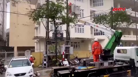 EVNCPC khôi phục điện cho 99,81% khách hàng sau ngập lụt