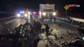 Tai nạn giao thông liên hoàn tại Mỹ, 5 người thương vong