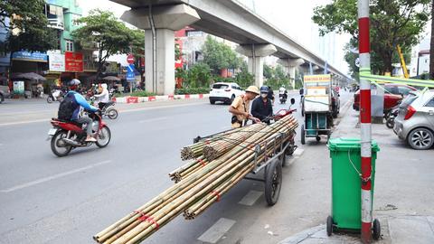  Tăng cường xử lý xe tự chế, xe kéo chở hàng cồng kềnh
