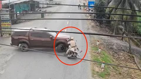 Điều tra tài xế ôtô chống đối Cảnh sát giao thông ở Tây Ninh