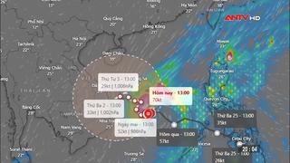 Bão số 15 gây gió mạnh, sóng lớn, biển động dữ dội