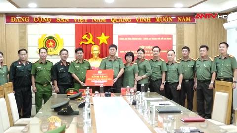 Công an TP. Hồ Chí Minh hỗ trợ Công an Khánh Hòa khắc phục thiệt hại lũ lụt