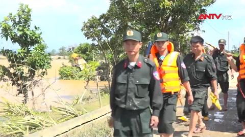 Dấu ấn đoàn quân chi viện vùng tâm lũ