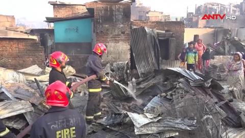Bangladesh: Hỏa hoạn tại khu ổ chuột, hàng nghìn người mất nhà cửa