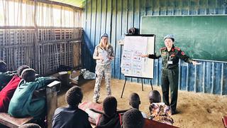 Lớp học đặc biệt của Công an Việt Nam ở Nam Sudan