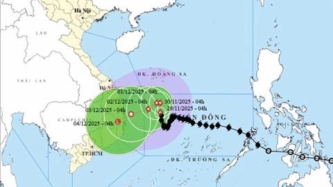  Ảnh hưởng bão số 15 làm 4 người chết và mất tích