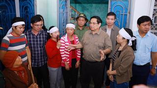 Thủ tướng kiểm tra công tác khắc phục hậu quả mưa lũ tại Đắk Lắk