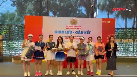 Giải Pickleball hướng tới kỷ niệm ngày Truyền hình CAND phát sóng