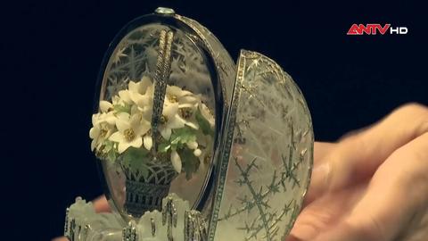 Đấu giá món trang sức tinh xảo của nhà kim hoàn Fabergé