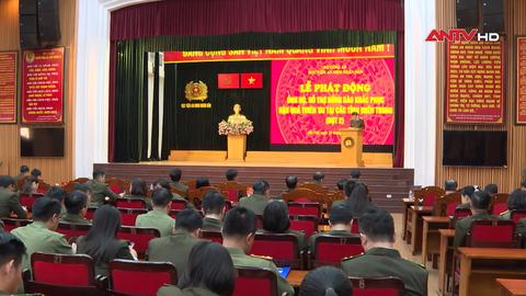 Học viện An ninh nhân dân hỗ trợ đồng bào miền Trung khắc phục thiên tai