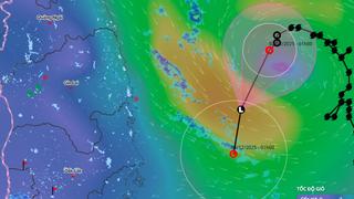 Áp thấp nhiệt đới di chuyển chậm hướng về vùng biển Đắk Lắk - Khánh Hòa