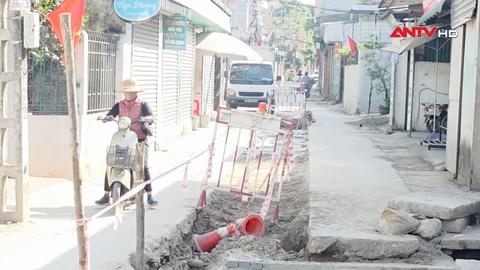 Cải tạo đường nông thôn ngổn ngang, kéo dài tiềm ẩn mất an toàn 