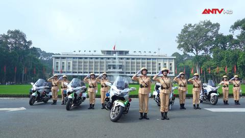 Chuyện nghề về lực lượng Cảnh sát giao thông dẫn đoàn