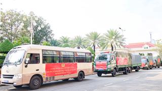 Công an TP.Cần Thơ xuất quân hỗ trợ đồng bào miền Trung, Tây Nguyên sau mưa lũ