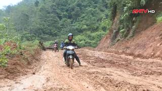 Tuyến đường biên giới Huồi Mới xuống cấp nghiêm trọng 