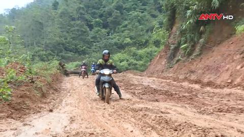 Tuyến đường biên giới Huồi Mới xuống cấp nghiêm trọng 