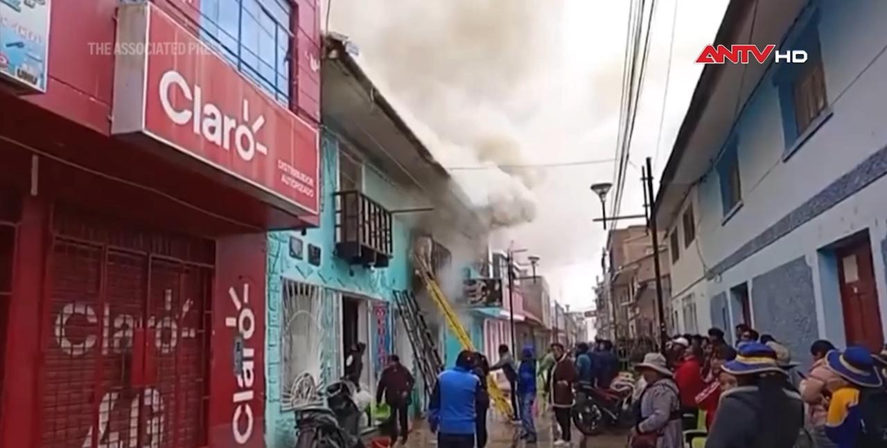 Hỏa hoạn tại Peru khiến 10 người thiệt mạng