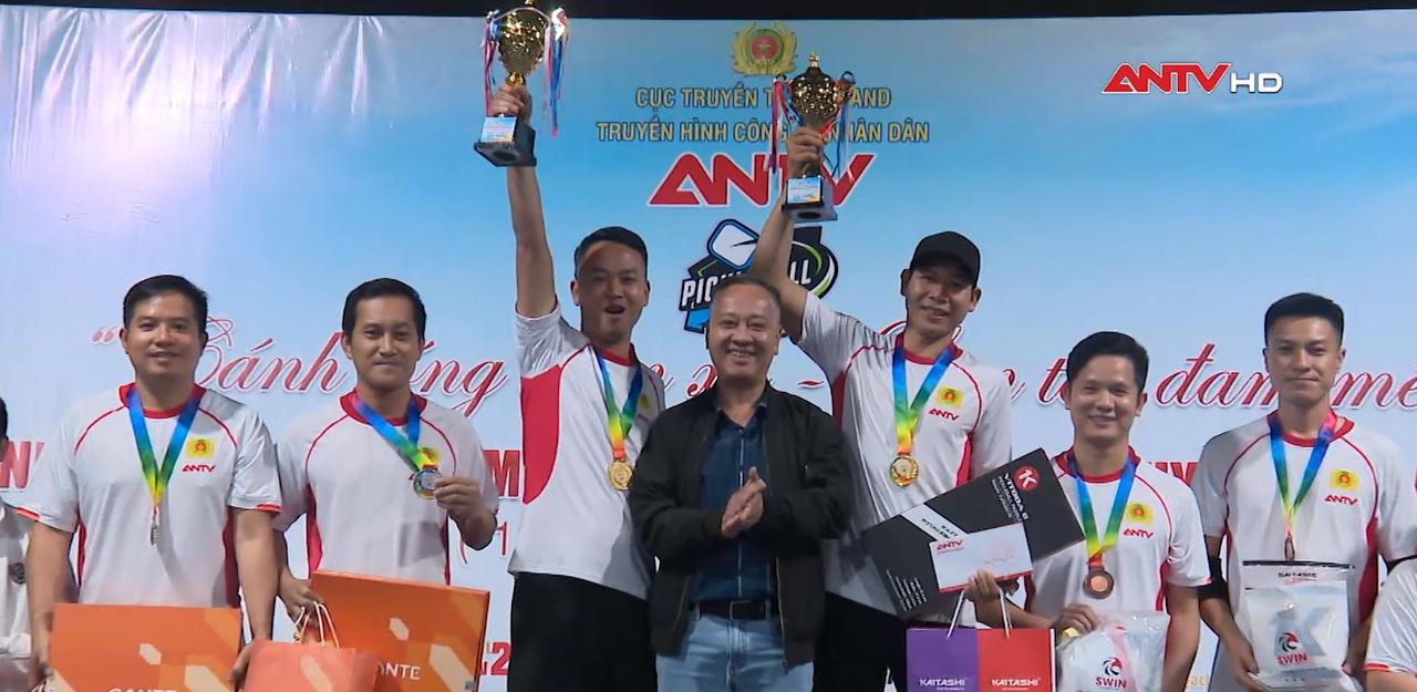 Giải Pickleball kỷ niệm 14 năm Ngày phát sóng Kênh Truyền hình CAND
