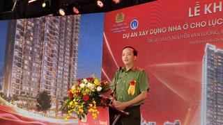 Khởi công dự án nhà ở cho lực lượng vũ trang CAND tại TP.HCM