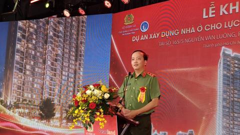 Khởi công dự án nhà ở cho lực lượng vũ trang CAND tại TP.HCM