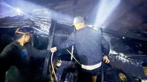 Cháy nhà trong đêm, cụ ông 93 tuổi tử vong