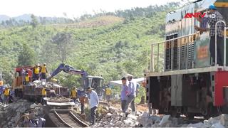 Công bố tình huống khẩn cấp về thiên tai trên tuyến đường sắt Hà Nội – TP Hồ Chí Minh