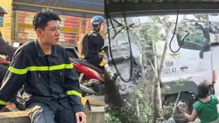 Nữ sinh viết thư cảm ơn Chiến sĩ 114 dũng cảm cứu mình trước mũi xe container 