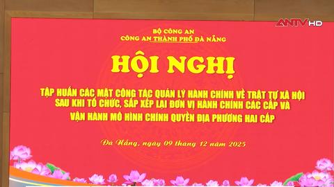Tập huấn các mặt công tác quản lý hành chính về trật tự xã hội