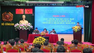 Phát huy vai trò tiên phong của thanh niên Công an trong thực hiện phong trào thi đua "Ba nhất"