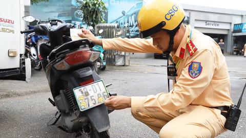 Xử lý nghiêm hành vi che biển số, vi phạm tải trọng