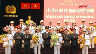 Bổ nhiệm chức danh Giáo sư, Phó Giáo sư ngành Khoa học An ninh 