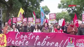 Tổng đình công lớn nhất trong 12 năm ở Bồ Đào Nha