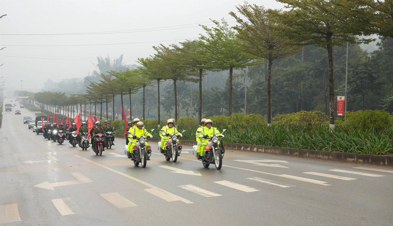 Ra quân cao điểm tấn công, trấn áp tội phạm, đảm bảo an ninh trật tự