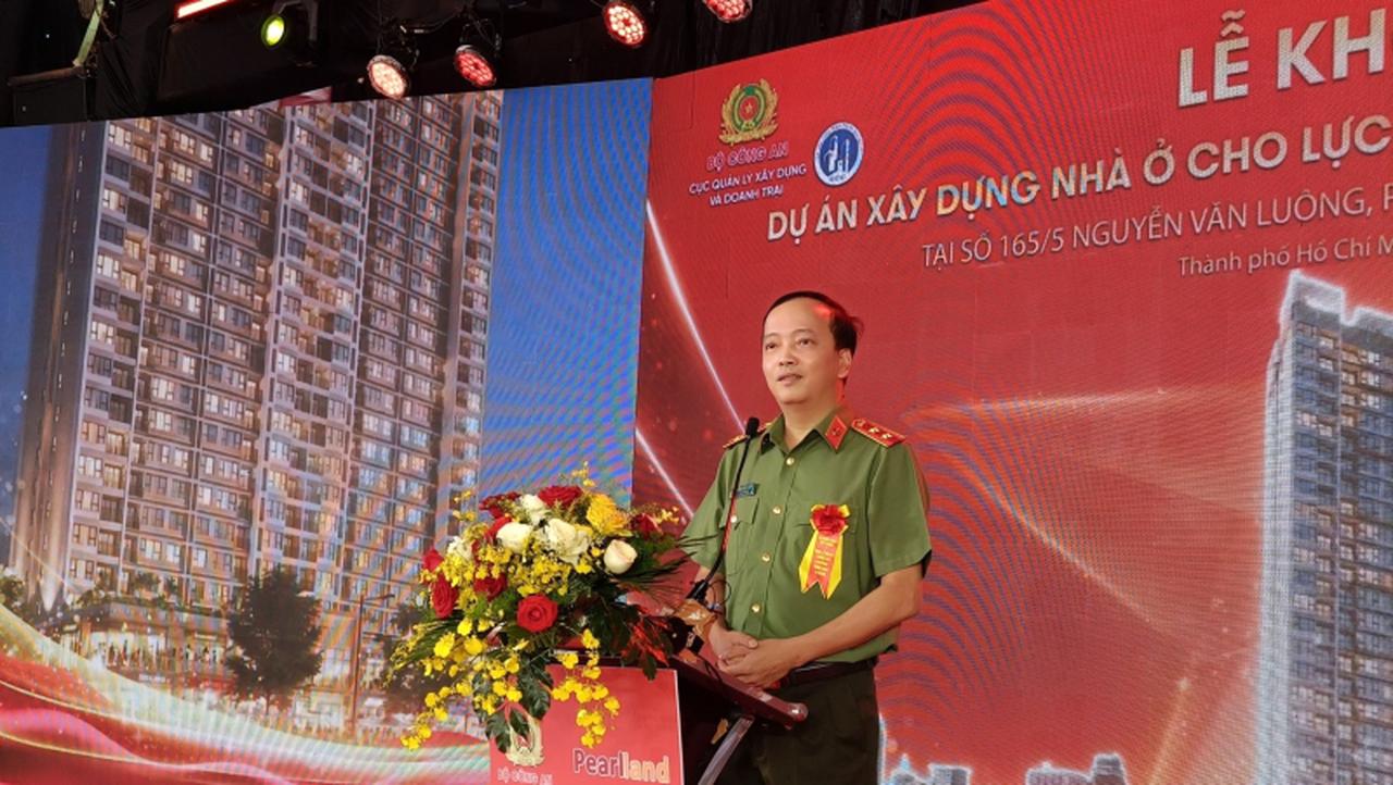 Khởi công dự án nhà ở cho lực lượng vũ trang CAND tại TP. HCM Khởi công dự án nhà ở cho lực lượng vũ trang CAND tại TP. HCM