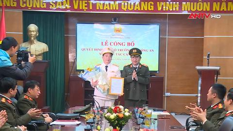 Công bố các quyết định về công tác cán bộ tại Cục Truyền thông CAND