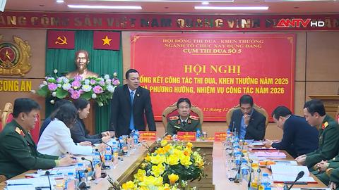 Cụm Thi đua số 5, ngành Tổ chức xây dựng Đảng ký giao ước thi đua