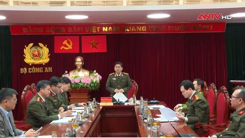 Bám sát tiến độ triển khai "Chiến dịch Quảng Trung" trong CAND