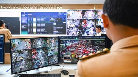 1.837 camera AI chính thức giám sát giao thông Thủ đô