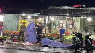 Truy bắt hung thủ đâm thanh niên tử vong trước sạp trái cây