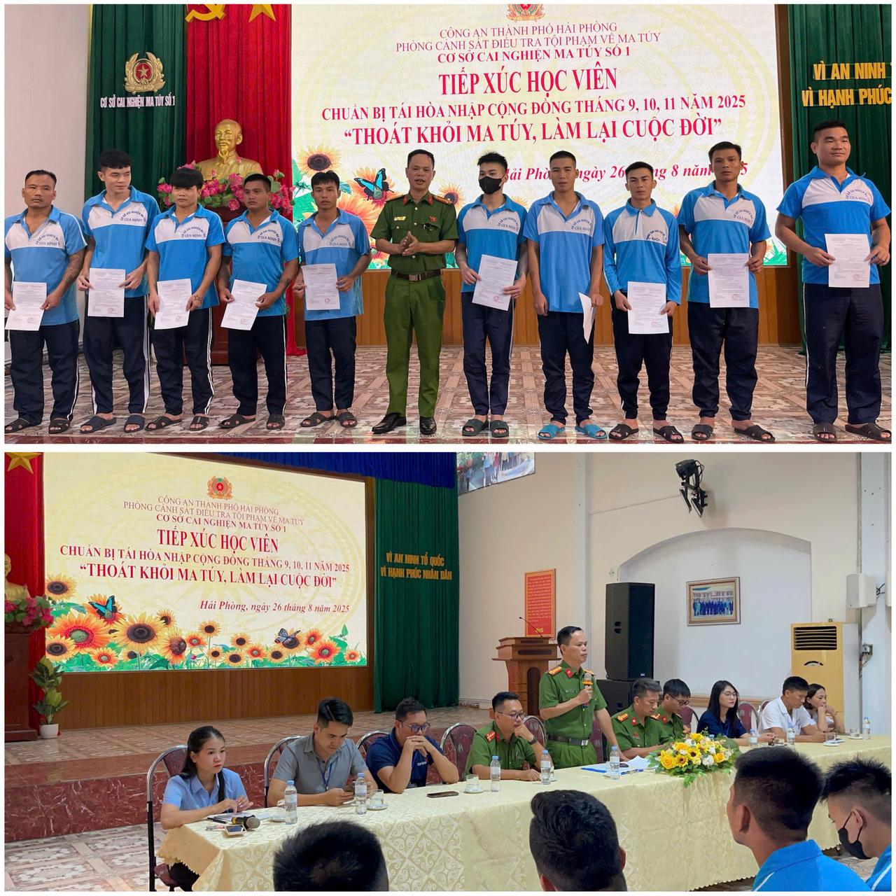 Cơ sở cai nghiện ma túy số 1, TP Hải Phòng: VỰC DẬY NHỮNG CUỘC ĐỜI LẦM LỖI