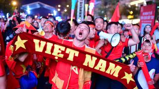 Không khí mừng chiến thắng của đội tuyển Việt Nam