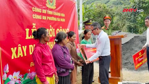 Công an phường Ba Ngòi khởi công xây dựng 4 căn nhà tình nghĩa 