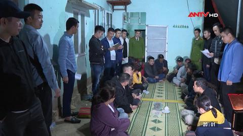 Thanh Hóa: Triệt xóa sới bạc, bắt giữ 15 đối tượng
