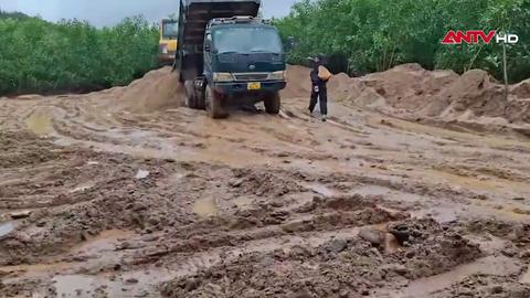 Cảnh sát giao thông Đắk Lắk vây bắt cát tặc