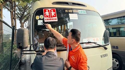Hà Nội kiểm tra 1.000 xe chở học sinh