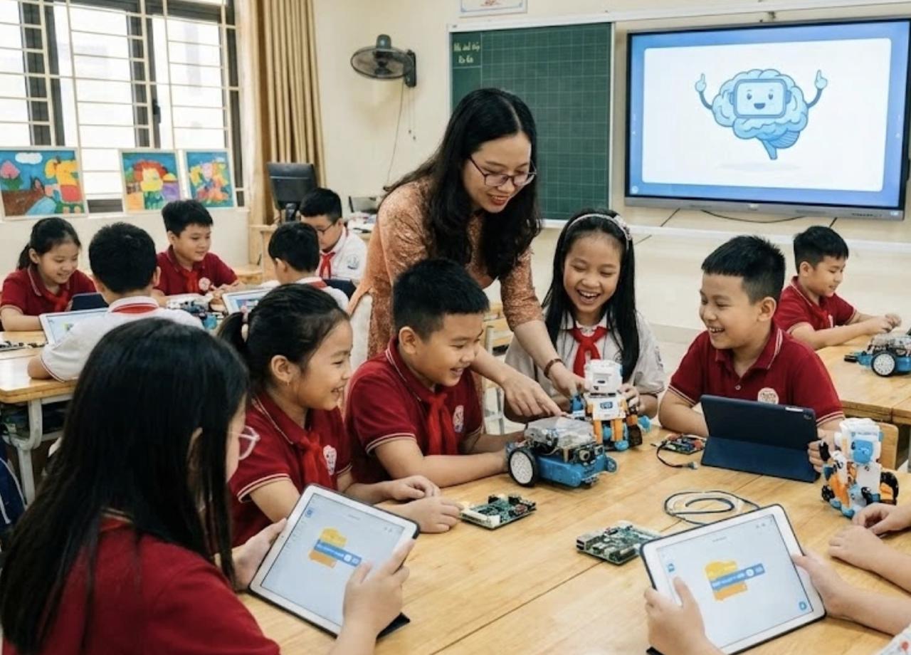 Cẩn trọng dạy AI từ tiểu học