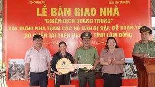 Lâm Đồng khánh thành căn nhà đầu tiên trong “Chiến dịch Quang Trung”
