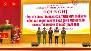 Công an tỉnh Quảng Ninh phát động phong trào thi đua “Vì an ninh Tổ quốc” năm 2026