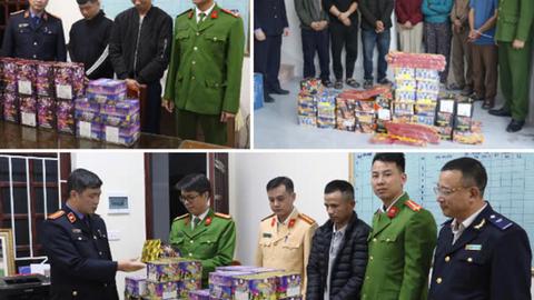 Công an Nghệ An triệt phá đường dây buôn bán pháo nổ